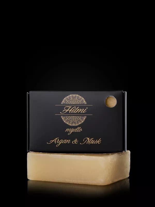 Mydło w kostce Argan & Musk — zdjęcie 1
