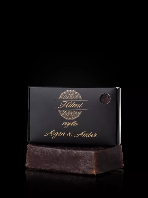 Mydło w kostce Argan & Amber — zdjęcie 1